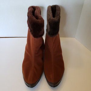 VINTAGE BF Goodrich Fur Boots Fleece Lining NWOT